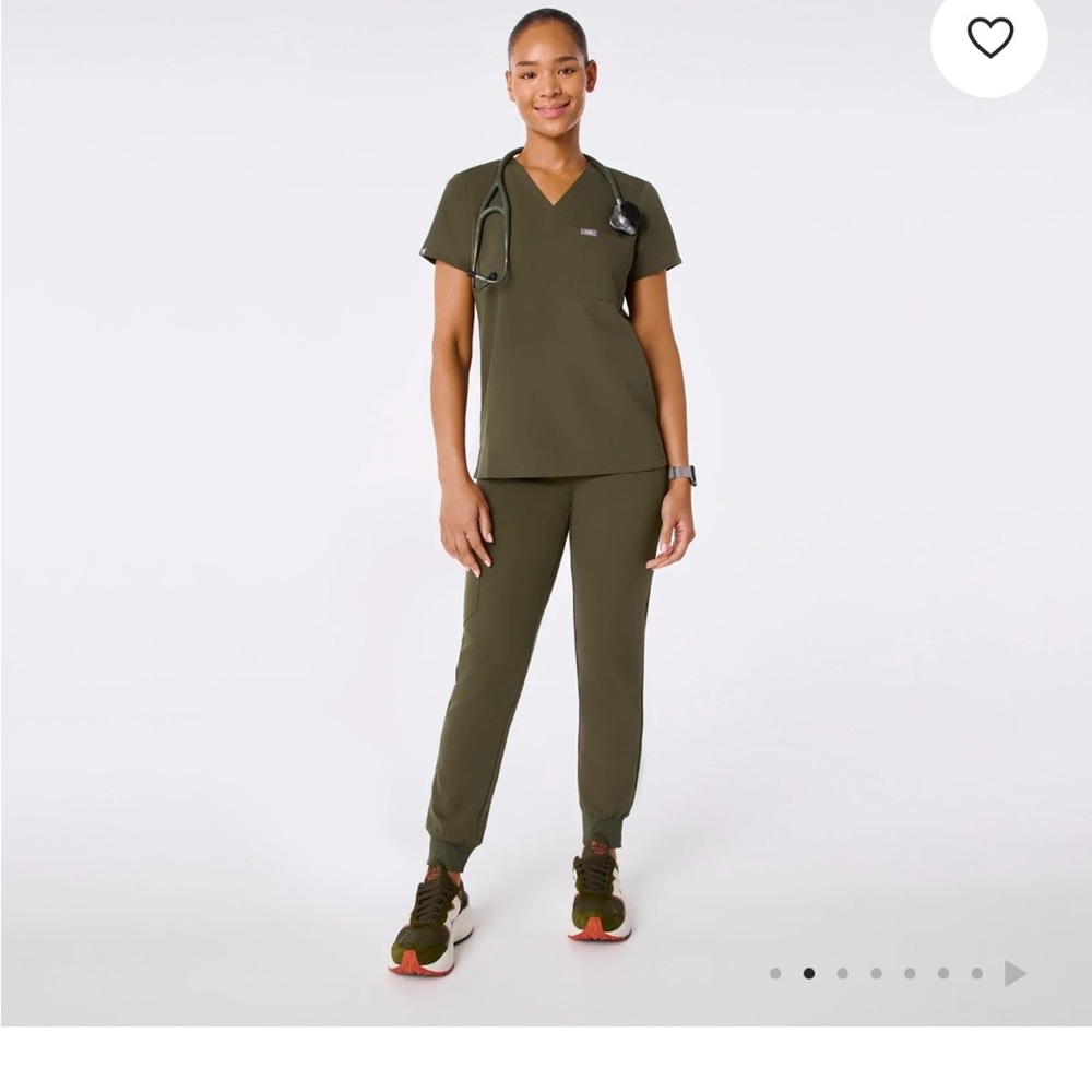 Figs Women's Spruce Set Zamora/Caterina XS